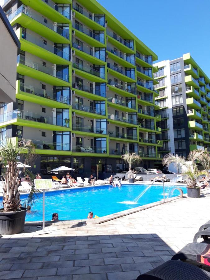 Apartament Melissa Beach Resort Pool & Spa Mamaia-Nord ナボダリ エクステリア 写真