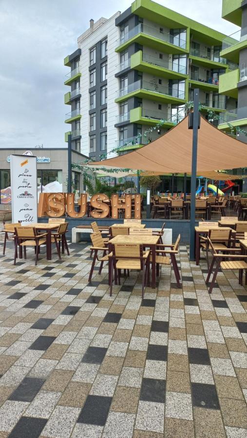 Apartament Melissa Beach Resort Pool & Spa Mamaia-Nord ナボダリ エクステリア 写真