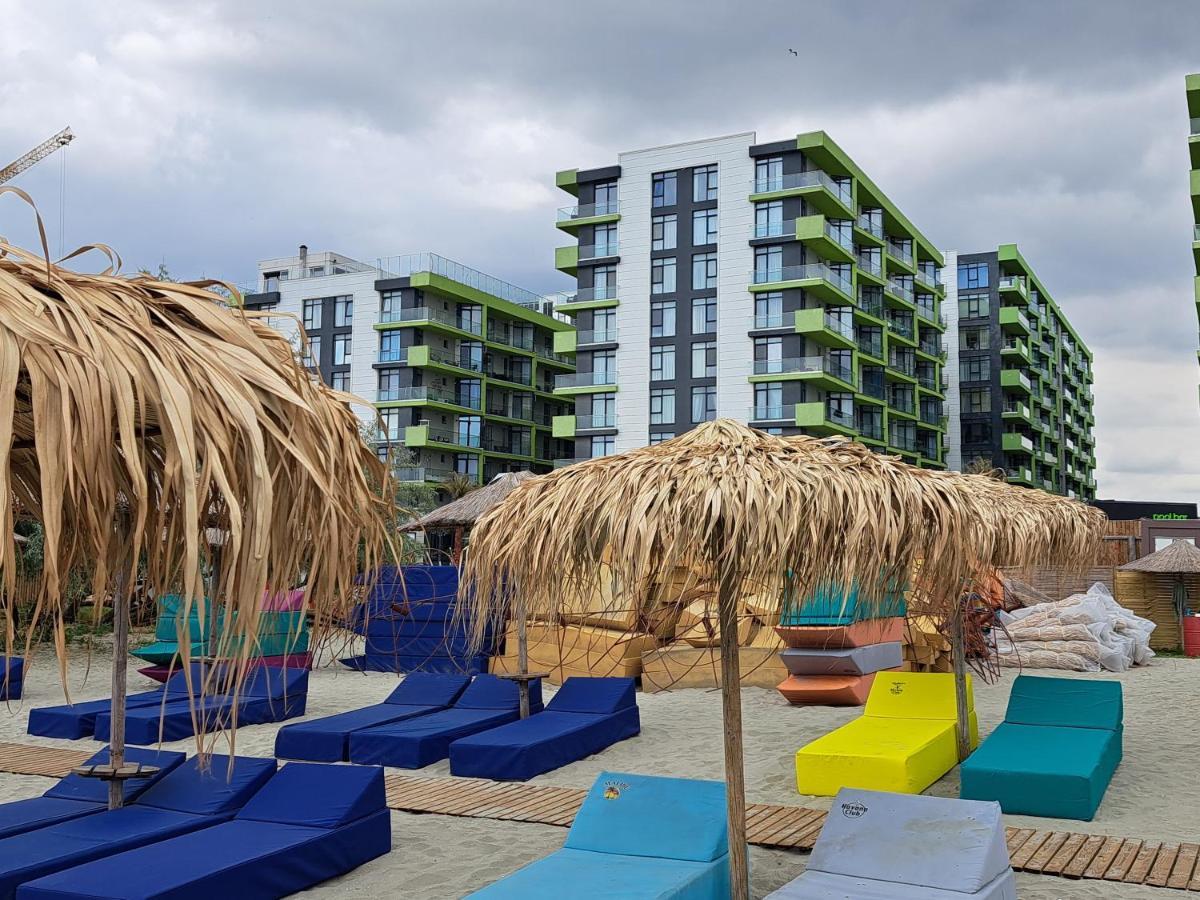 Apartament Melissa Beach Resort Pool & Spa Mamaia-Nord ナボダリ エクステリア 写真
