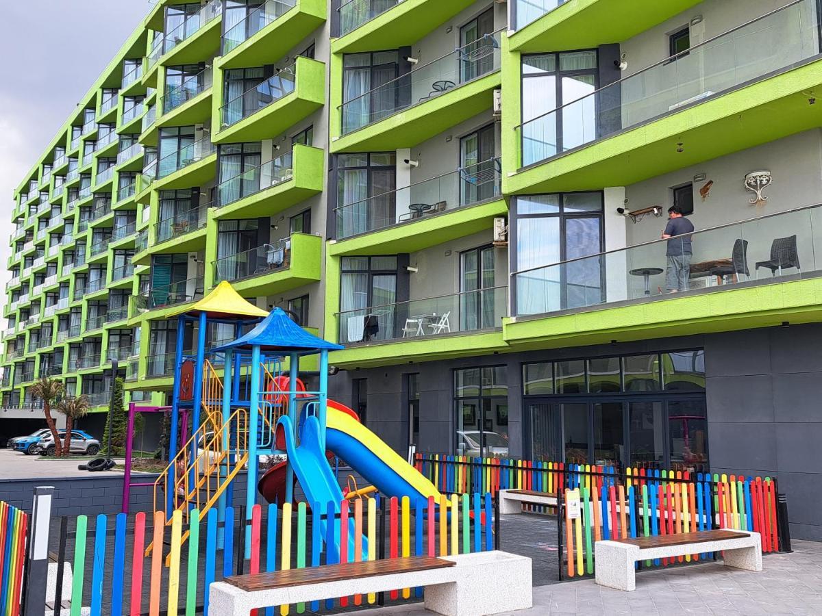 Apartament Melissa Beach Resort Pool & Spa Mamaia-Nord ナボダリ エクステリア 写真