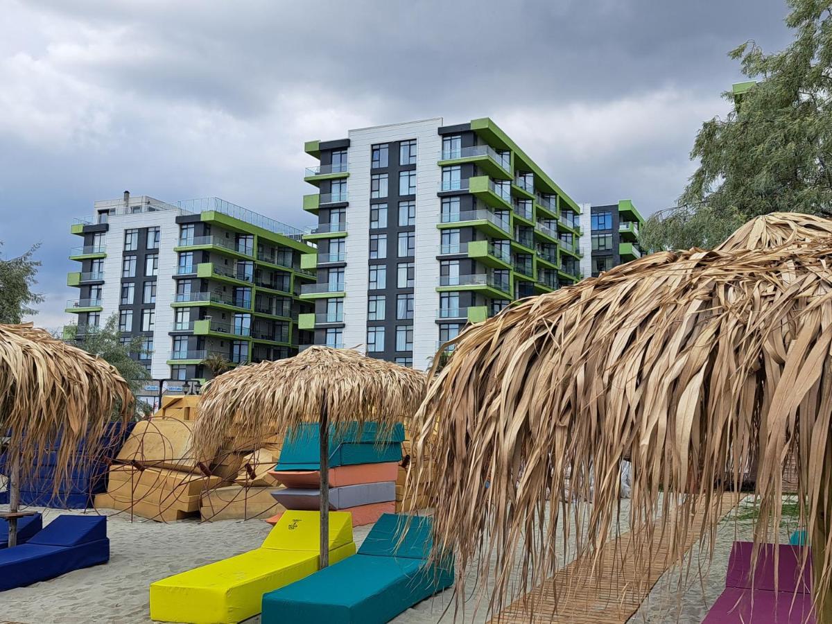 Apartament Melissa Beach Resort Pool & Spa Mamaia-Nord ナボダリ エクステリア 写真