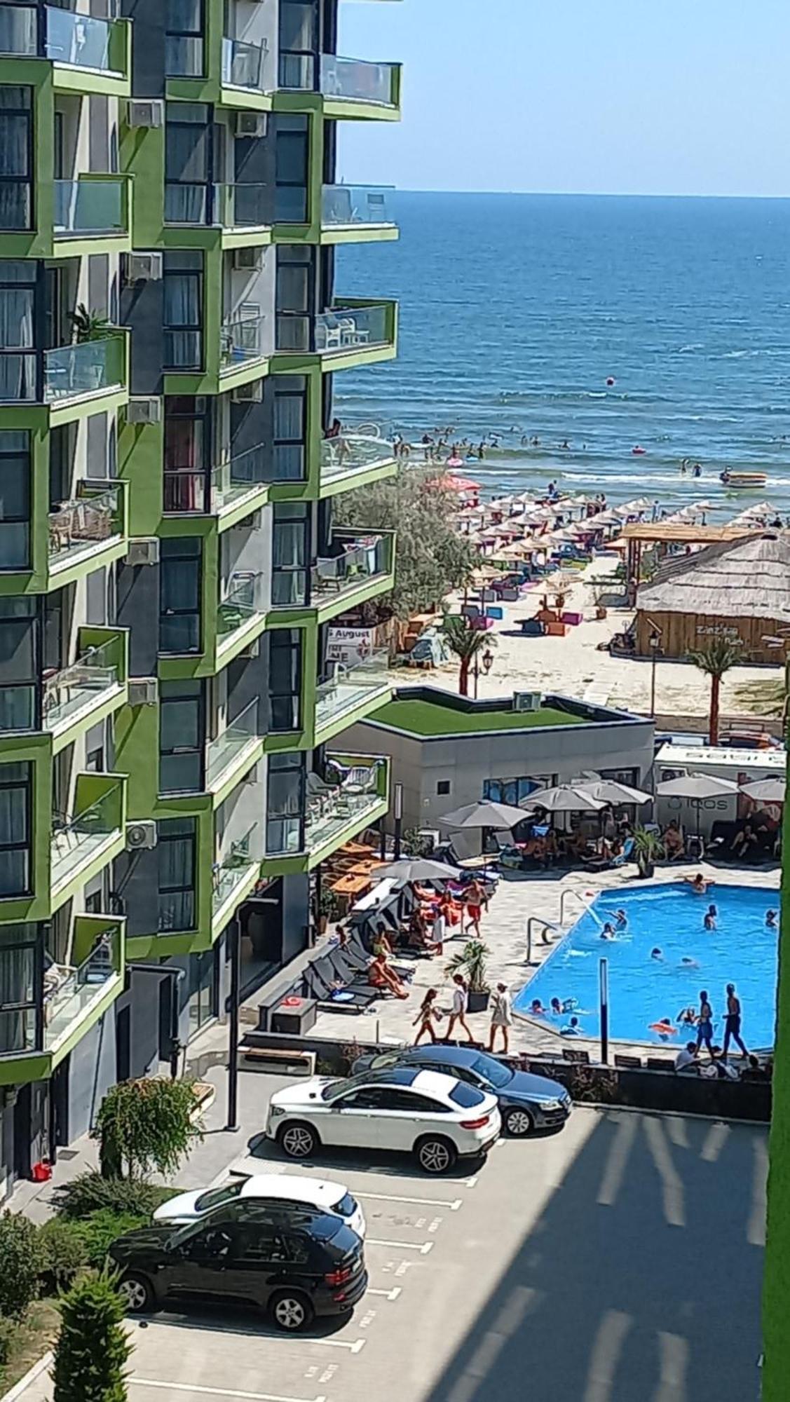 Apartament Melissa Beach Resort Pool & Spa Mamaia-Nord ナボダリ エクステリア 写真