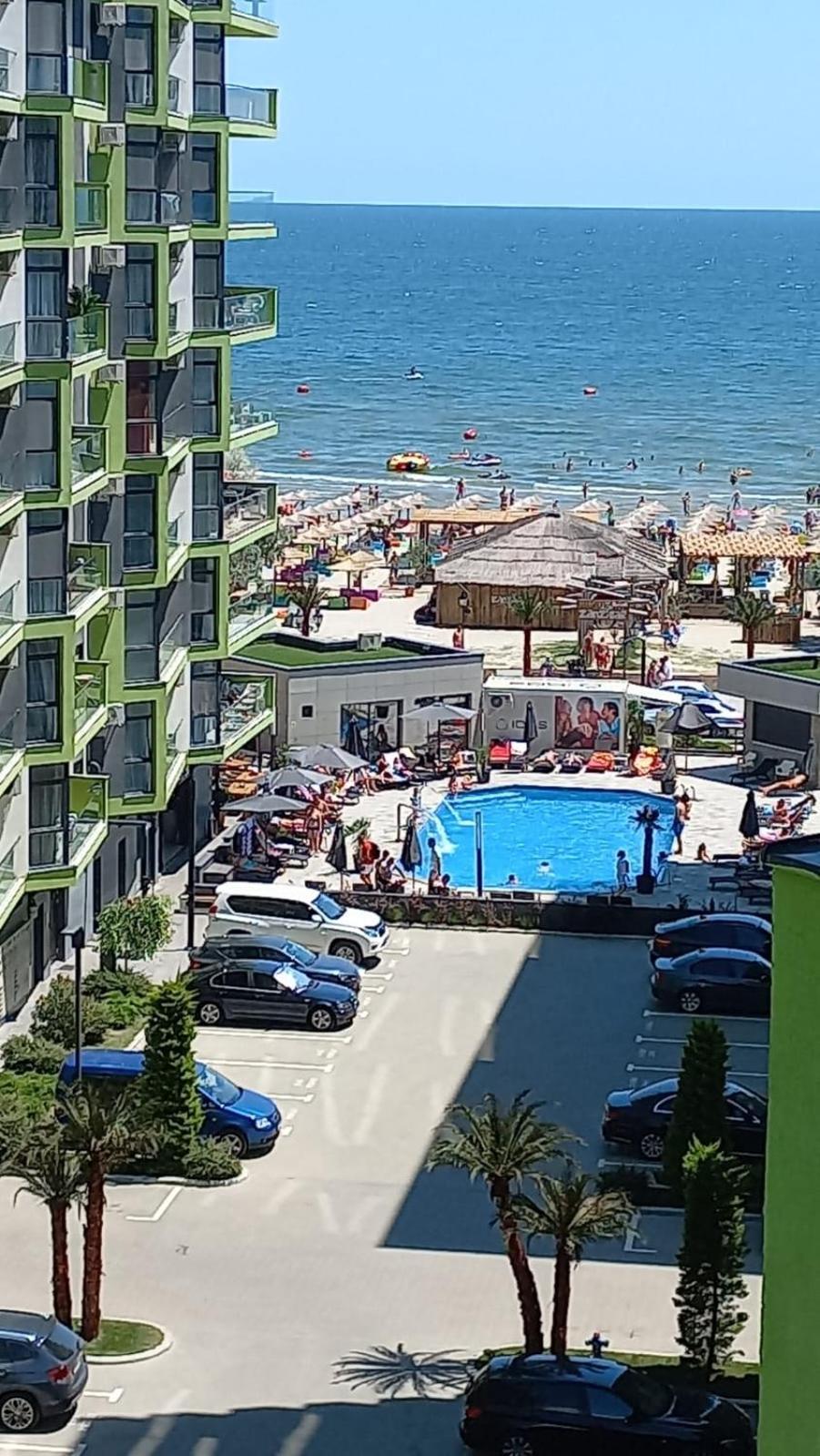 Apartament Melissa Beach Resort Pool & Spa Mamaia-Nord ナボダリ エクステリア 写真